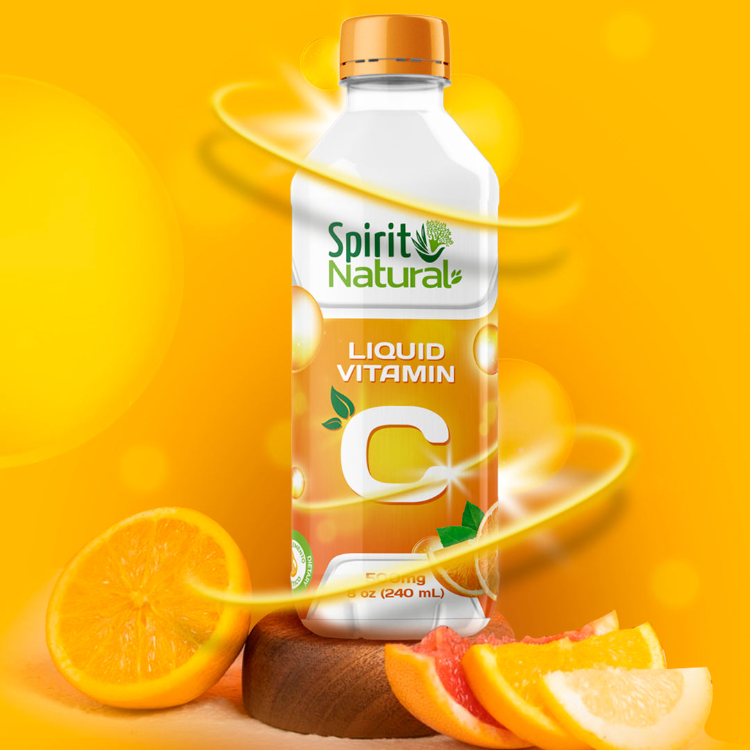 Liquid Vitamin C 500 mg Orange Flavor